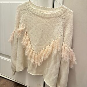 Cloud Ten Fringe Sweater